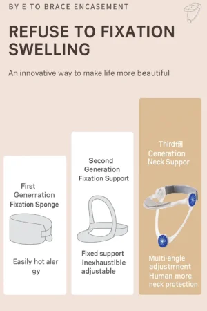 Free Shipping | Adjustable Neck Support Brace for Posture Correction – Lightweight, Ergonomic Design for Long Sitting & Screen Time Relief - immagine 7
